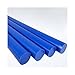 Blue PA6 Nylon Round Solid Rod, 8-60mm Diameter X 500mm Length, Wear Resistant Plastic Bar for Mechanical/Industrial Applications, 1 Piece(35mm)