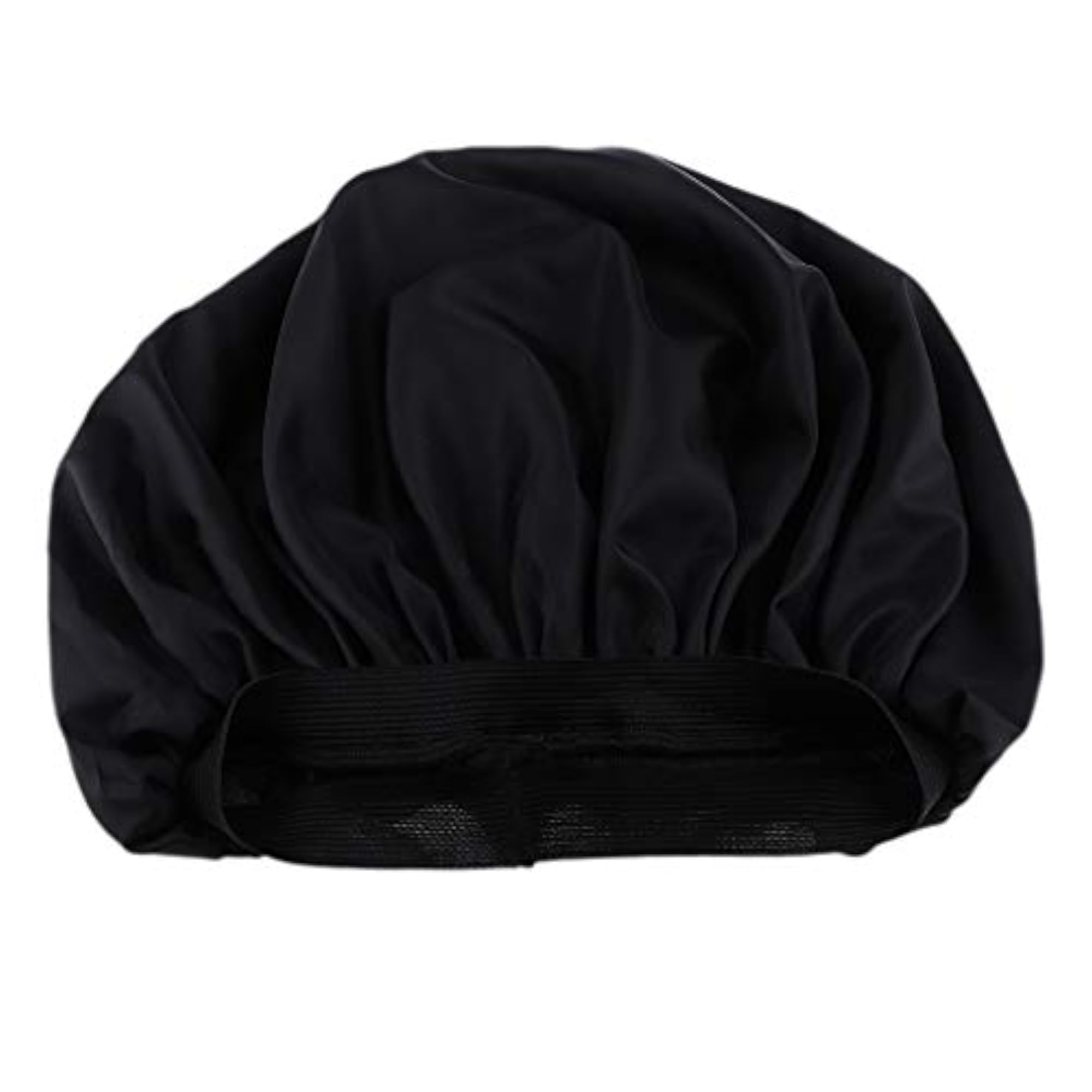 3x Waterproof Elastic Hair Bonnet Shower Cap Set for Women
