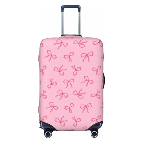 Bows Print Luggage Covers For Suitcase,Elastic Washable & Stretchable Suitcase Covers For Luggage, Anti-Scratch - Fits 18-32 Inch Luggage-No Luggage Included