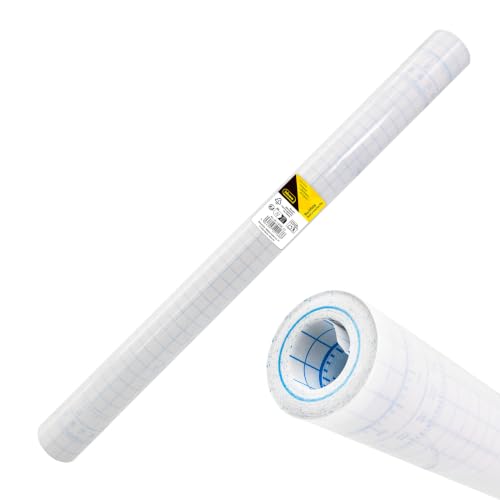 Idena 20168 - Buchfolie selbstklebend transparent 5 m x 45 cm Buchumschlag aus Kunststoff