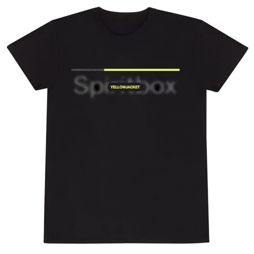 Photo de Spiritbox Yellow Jacket Homme T-Shirt Manches Courtes Noir L 100% Coton Regular/Coupe Standard