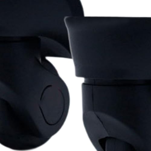 2X Suitcase Replacement Wheels Universal Luggage Accessories Sturdy Quiet Black Casters Repair Parts4