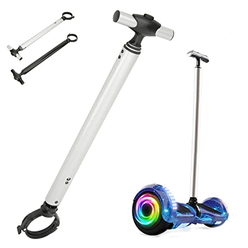 OPPWONG de Hoverboard, Soporte de Scooter Equilibrando el Scooter Equilibrio con Telescópico Aluminio Control Stent Stent Accesorio Equilibrio para Ser Eléctrica (Silver)