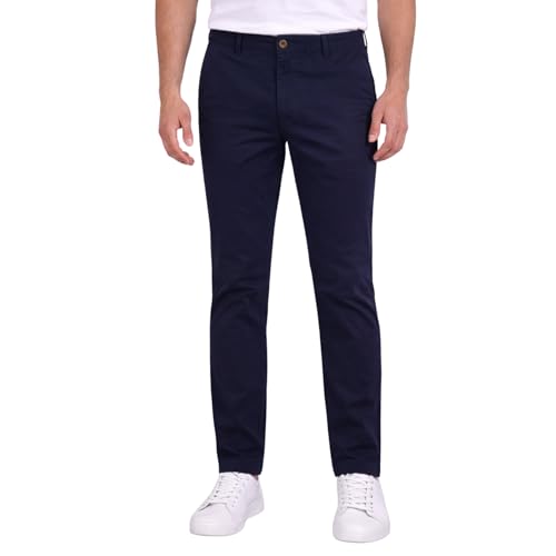La mejor comparación de Pantalón los mejores 5. 44 Holstone Pantalón Estilo Chino de Gabardina Premium | - Pantalones para Hombre Ideales para Uso Casual y en la Oficina | - Ropa y Moda para Hombre - Pantalón de Algodón (36,...