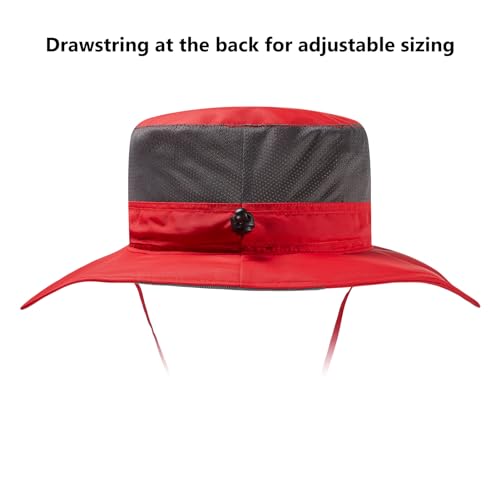 Image of BASSDASH UPF 50+ Sun Fishing Hat Water Resistant with Detachable Neck Flap