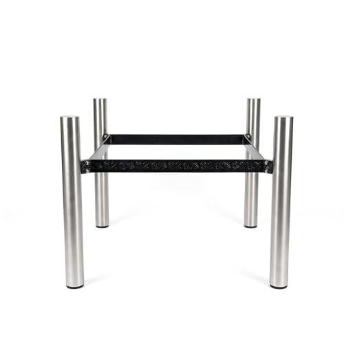 Köhko Brasero – Estructura de metal estable para brasero – Distancia al suelo protege el césped – También se puede utilizar como soporte para plantas y mesa de exterior