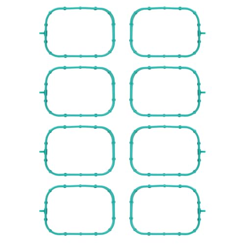 Image of 12626354 Engine Intake Manifold Gasket Runner Seals, Compatible with Che vy Cadil lac GM C Vehicles, Fits for 2014-Newer LT Based Engines 5.3L 6.2L LT1 LT2 L83 L86 L84 L87 L82 L8B, 8 PCS