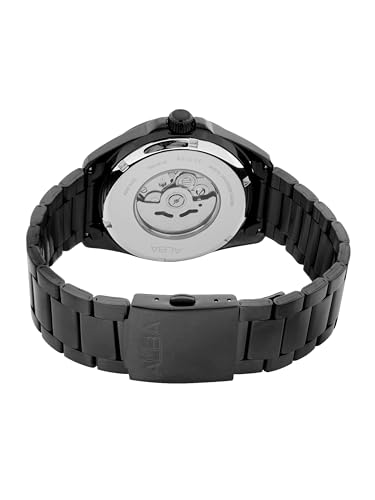ALBA Stainless Steel Men Analog Wristwatch Au4025X1, Black Dial, Black Band - Image 6