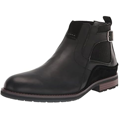 Stacy Adams Bota con Hebilla Oskar, Botas Estilo Chelsea Hombre Cover