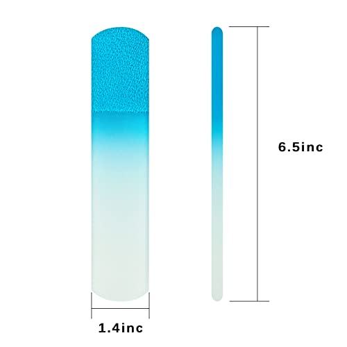 Siusio 2Pcs Glass Foot File Pedicure Rasp Dead Skin Remover Calluses Corn Coarse Hard Skin Remover Pedicure Tools Smooth Foots Care Tool For Soft Feet #TOP1