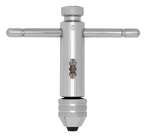 Gedore 8551 TGZ-2 Tool Holder with Ratchet Size 2 M5-M12, Silver - Image 2