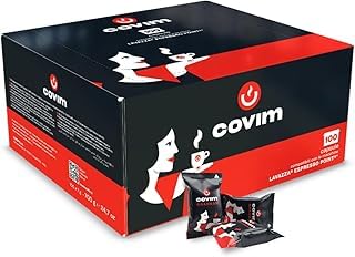 Covim Caffè - Capsule di Caffè Granbar, 300 Capsule Monodose Intensità 8, Compatibili con Espresso Point, Espresso Intenso con Note di Miele e Cereali
