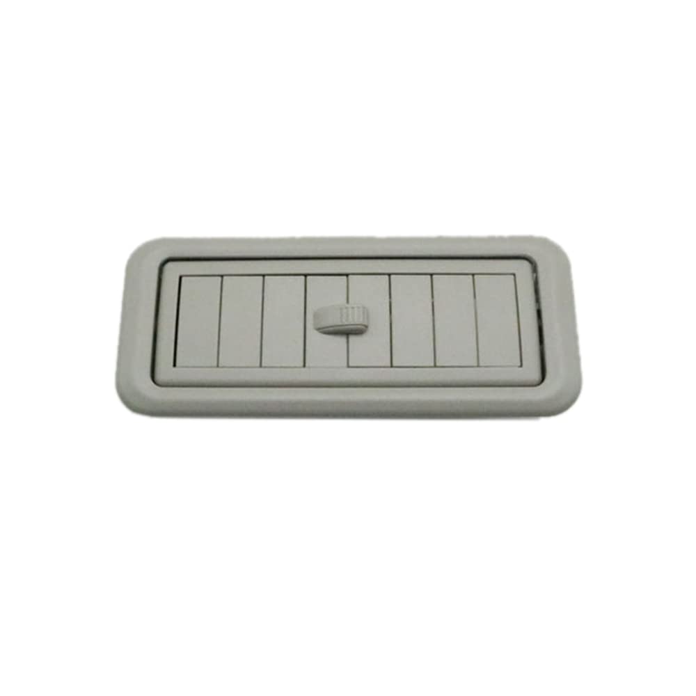 Lyzeous Car Interior Roof Top A/C Air Conditioner Outlet AC for Cruiser Prado LC150 150 2010-2017 Grey