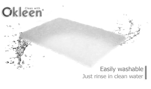 Image of Delicate Scour Pads. Made in Europe. 12 Pack, White, 4 x 6 Inch Odorless General Purposes Scouring Scrubbers for Cleaning Dishes, Cutlery, Kitchen, Household & Outdoor Things