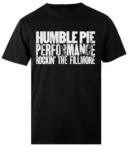 Photo de Humble Pie T-Shirt Noir pour Hommes, Régulier