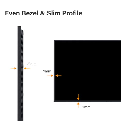 Image of AG Neovo DS4351U 43'' Commercial Digital Signage Display for Business, All-in-one, 4K UHD, 500 nits, HDMI, USB, LAN, WiFi, 3-Year Waranty, 24 /7 Operation, Portrait and Landscape