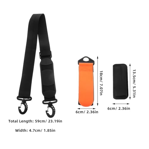 Sangles de transport pour skis et bâtons réglables et légères - 5