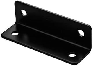 National Hardware Company N351-484 1212BC Corner Brace in Black Finish. Pack of 4