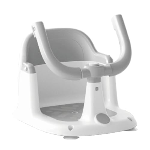 Asiento de baño – Silla de baño con segura para 6-24 meses, diseño ergonómico de apoyo para una comodidad segura en el baño, base antideslizante + de estabilidad de succión fuerte