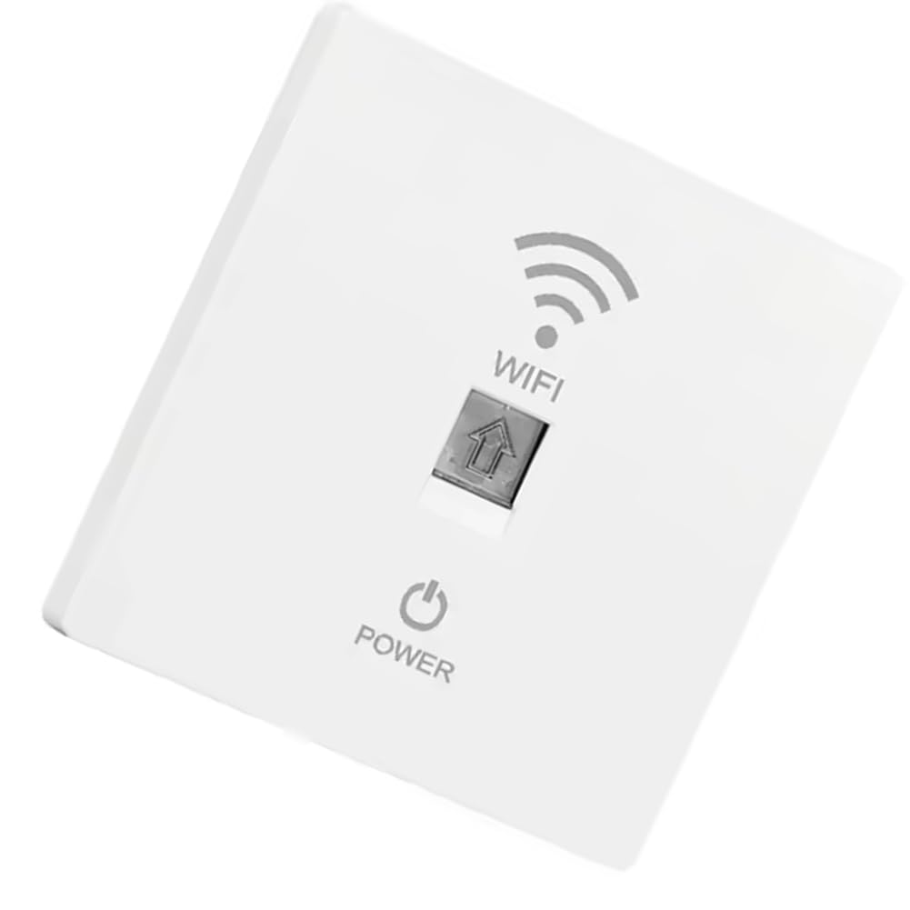 Panneau de Routeur WiFi 6 dans Le Mur 1000Mbps-86-Type AP 110V-220V pour la Couverture du Réseau de Maillage Domestique Entier