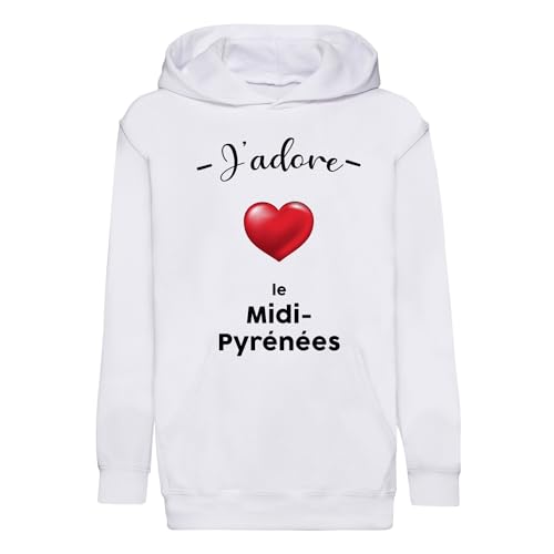 Sweat à capuche enfant Toulouse le cadeau souvenir idéal du Midi-Pyrénées
