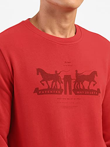 Image of Levi's Cotton Blend Men Crew Neck Sweatshirt