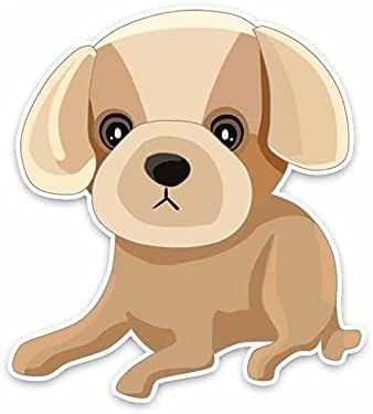 Amazon Co Jp Xlydf 11 3cm 12 5cm面白い動物犬pvc漫画車のスタイリング車のステッカーデカール ベビー マタニティ
