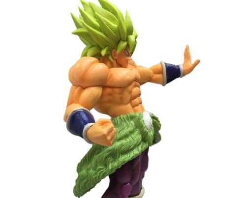 Buildi 6.8 Inch Drag0N Ball Action Figure Green Hair Saiya Toys, Children's And Anime Lovers' Collections, Interior Decoration Series #TOP4