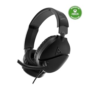 Turtle Beach Recon 70 Black Xbox Wired Gaming Headset. Officially Licensed for Xbox Series X or S and Xbox One