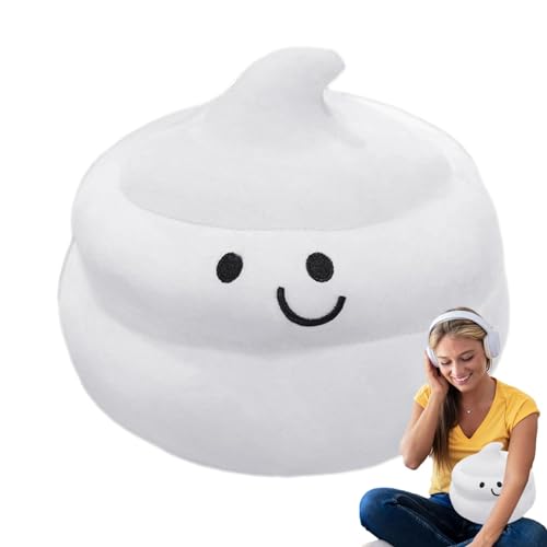 Kothaufenkissen, lächelndes Kothaufen, Sofakissen, Plüsch-Kackhaufen, -Plüschtier, Kackhaufen-Parodie aus Plüsch, Neuheit