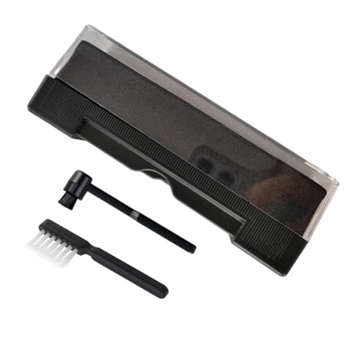 Wanjorlay Kit de Nettoyage de Disques Vinyles, Brosse en Velours Anti-Statique pour Éliminer la Poussière sur Les CD et Les Disques Vinyles pour...