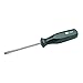 Screwdriver, Slotted, 3/16x4In, Rnd with Hx