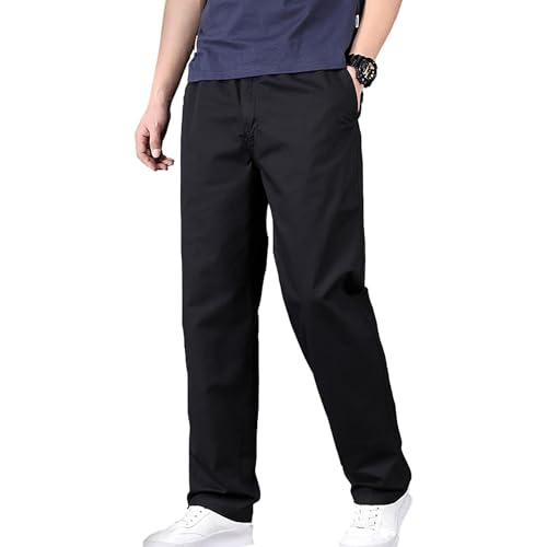 Men Classic Business Casual Trousers Fashion Simple Style Straight Pant Fall Trendy Handsome Work Pants
