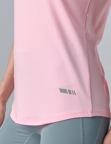 Image of 5 Pack Women's Quick Dry Short Sleeve T Shirts, Athletic Workout Tee Tops for Gym Yoga Running