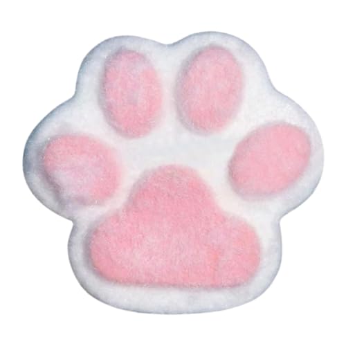 Taba Squishy,,Cat Paw Squishy,Squishy Cat Paw,Children'S Anxiety Relief Toys, Adult Plush Toys For Children, Stress Relief, Ultra Soft Plush Toys, (Pink White)