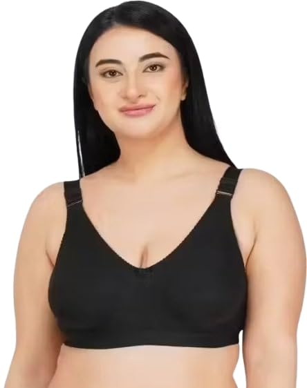 Women’s Padded Sports Bra for Gym, Yoga & Workout | Stretchable, Non-Wired Activewear Bra | Comfortable Fit for Daily Use Black 30C-picture-20