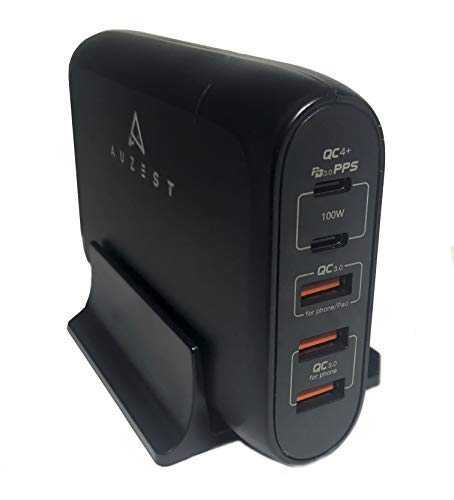 Auzest USB-C-Netzteil vom Typ C PD 96W, kompatibel mit MacBook Pro 16"(2019), HP, Dell und Anderen USB-C-Geräten