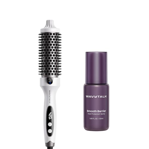 Wavytalk Blowout Boost Thermal Brush and Heat protectant Spray for Hair 1.69 Fl Oz