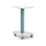 Medical Desktop Instrumentenwagen, Kosmetikwagen, Instrumentenständer, mobiler Gepäckträger, ABS-Dreischicht-Baugruppe mit Bremsrolle, medizinisches Auto, leicht zu bewegen