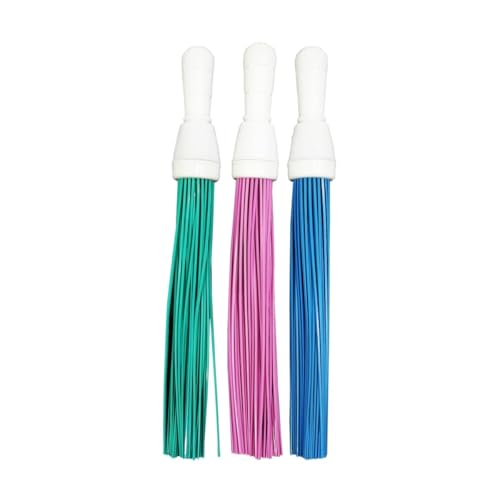 Image of FRESHOME Heavy-Duty Plastic Kharata Broom 20 Inches with 60 Hard Bristles for Cleaning Floor and Bathroom Wet & Dry Cleaning Broom 200 Gm (Pack of 1)