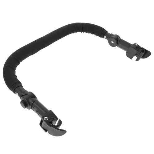 HAMPPLIES Baby Stroller Extension Handle Adjustable Armrest Accessory for Toddler Pushchair Compatible Most Strollers Sturdy Safety Features Enhanced Grip