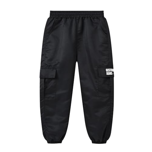 Generisch Pantaloni sportivi per ragazzi, pantaloni da jogging per bambini, pantaloni sportivi lunghi, Pantaloni H1...