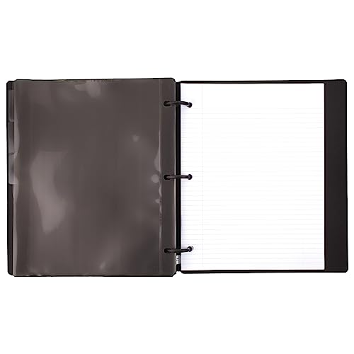 Five Star Flex Refillable Notebook + Study App, College Ruled Paper and 1 Inch TechLock Ring Binder with Pockets - Image 4