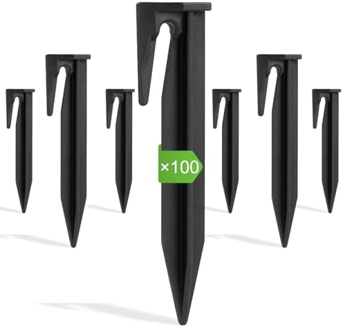 200 Stück Erdnägel Für Mähroboter - Universelle Begrenzungskabel Halterung