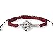Confirmation Bracelet Adjustable Cord Red with Holy Spirit Dove Cross, Catholic Confirmation Gifts, 3 Inch