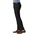 Haggar Men's Cool 18 Pro Straight Fit Flat Front Casual Pant, Black, 36W x 32L