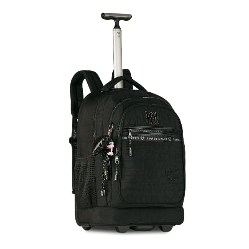 Mochila De Rodinha Sweet Dreams Coleção Rebecca Bonbon Escolar (Preto)