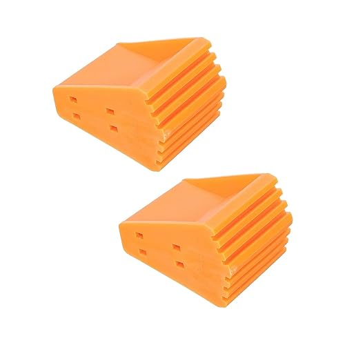 Image of 2X Ladder Feet Cover Non Slip Telescoping Ladder Feet for Wood Floors Carpet Orange|Home & Garden|Tools|Ladders