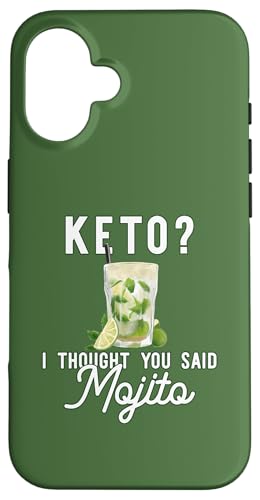 KETO? I THOUGHT YOU SAID MOJITO �t�@�j�[�h�����N�~�[�� ON BACK �X�}�z�P�[�X iPhone 16 �p