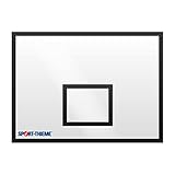 Sport-Thieme Basketball-Board aus MDF | Indoor Backboard Basketball | Basketballrückwand 90cm x 60cm - 180cm x 120cm | 21 mm starkem Holzwerkstoff | Markenqualität